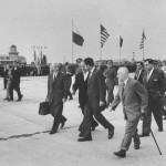 Lotnisko Babice - wizyta Nixona w 1959 (3)