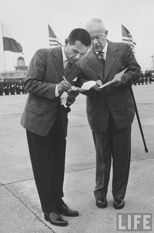 Lotnisko Babice - Wizyta Nixona 1959 (1)