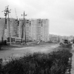 Budowa bloku Anieli Krzywoń 2 1975 r.