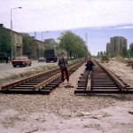 Budowa linii tramwajowej