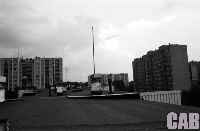 widok z dachu Kossutha 6