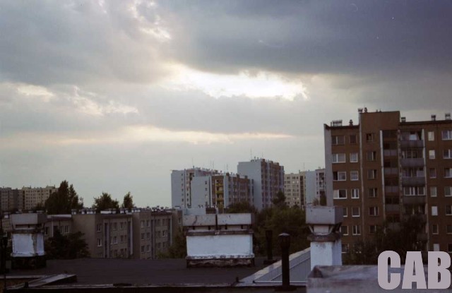widok z dachu Kossutha