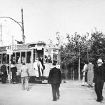 Końcowy przystanek linii tramwajowej B