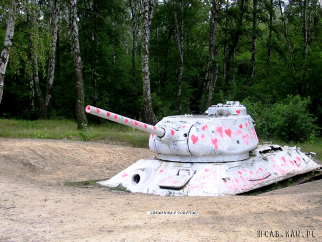 Widok pierwszego czołgu T-34, WAT